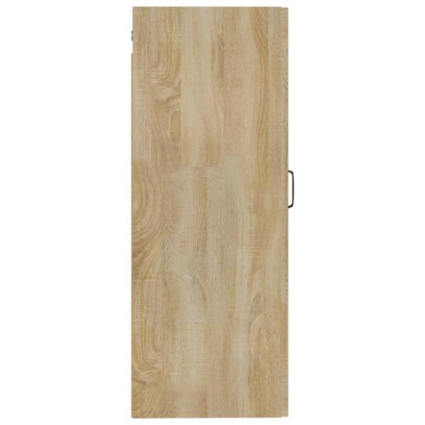 Hängeschrank Sonoma-Eiche 35x34x90 cm Holzwerkstoff