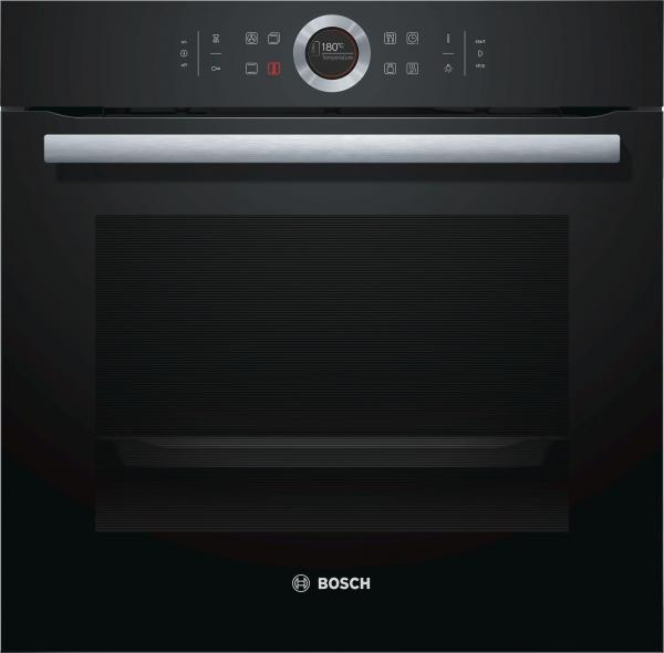 ARDEBO.de Bosch HBG635BB1 Serie 8 EEK: A+ Einbaubackofen, 60 cm breit, 71 l, 4D Heißluft, AutoPilot, schwarz