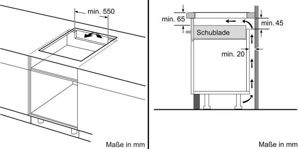 Bosch PXX675DC1E Autarke Induktionskochfeld, Glaskeramik, 60 cm breit, dekorlos, PerfectFry, schwarz