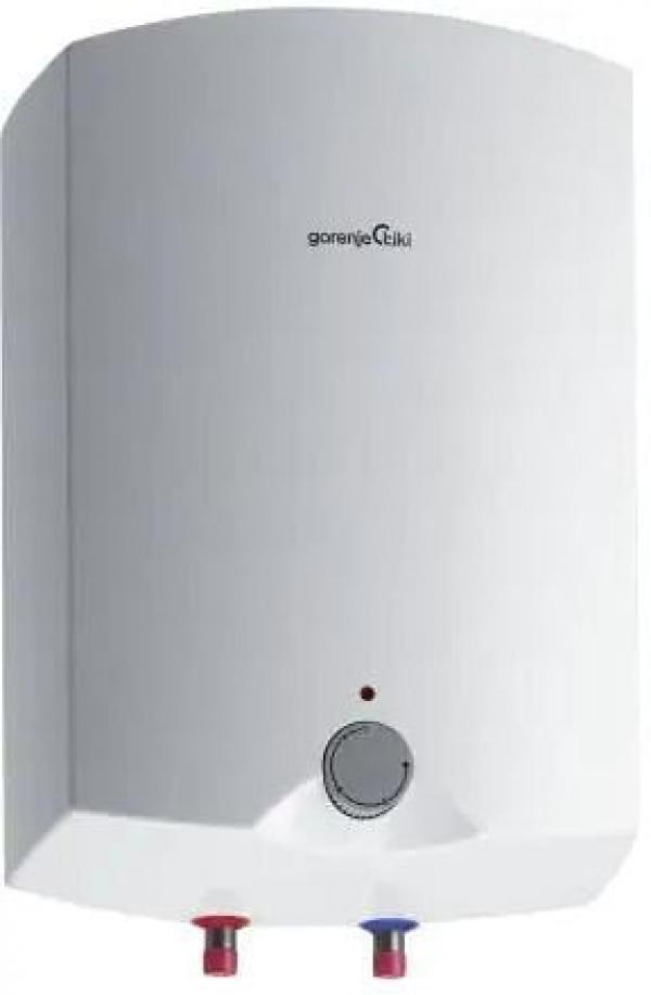 ARDEBO.de Gorenje GT 15 O N/D A Warmwasserspeicher, druckfest, 15 L, 2kW, Frostschutz, Obertischmontage, weiß