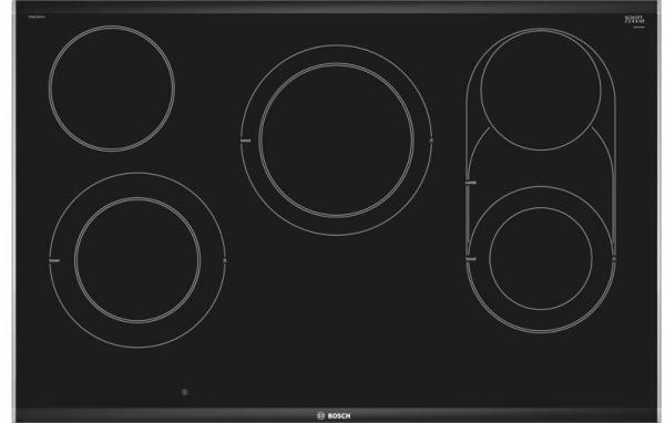 Bosch PKM875DP1D Serie 8 Autarkes Glaskeramikkochfeld, 80 cm breit, Alurahmen, DirectSelect Premium, CombiZone, PowerBoost