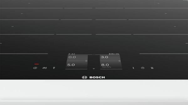 Bosch PXY801KW1E Induktionskochfeld, Glaskeramik, 80 cm breit, PerfectCook, PerfectFry, schwarz