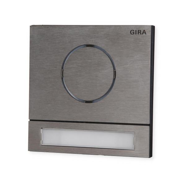 Gira 2406000 Einfamilienhaus-Paket Audio, System 106, Edelstahl