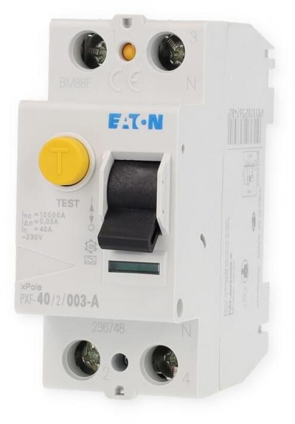 Eaton PXF-40/2/003-A FI-Schalter, 2P, 40A, 30mA, Typ A (236748)