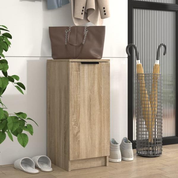 ARDEBO.de - Schuhschrank Sonoma-Eiche 30x35x70 cm Holzwerkstoff