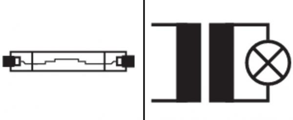 Berker 294410 Universal-Drehdimmer mit Zentralstück (R, L, C, LED), Serie 1930/Glas, polarweiß glänzend