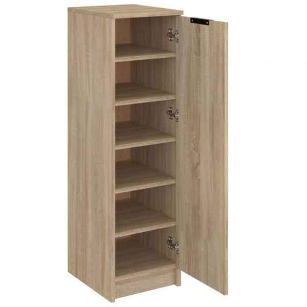 Schuhschrank Sonoma-Eiche 30x35x100 cm Holzwerkstoff