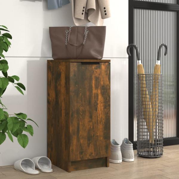 ARDEBO.de - Schuhschrank Räuchereiche 30x35x70 cm Holzwerkstoff