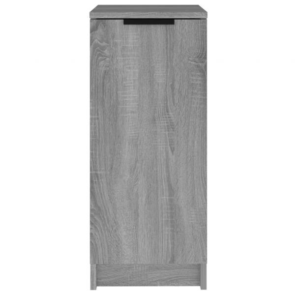 Schuhschrank Grau Sonoma 30x35x70 cm Holzwerkstoff