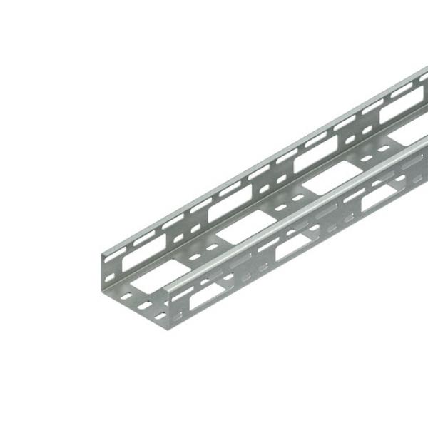 Niedax RSV 50.100 Verteilerrinne, Leuchtentragschiene, 50x100x3000 mm, t=1,5 mm, geloch (Menge: 3 m je Bestelleinheit)