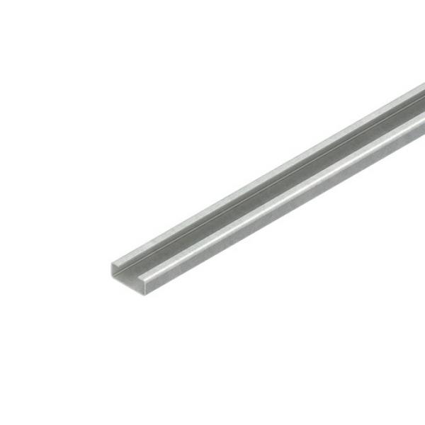 Niedax 2971/2 FO Ankerschiene, C-Profil, SW 16 mm, 30x15x2000 mm, t=2,0 mm, ungelocht,  (Menge: 2 m je Bestelleinheit)