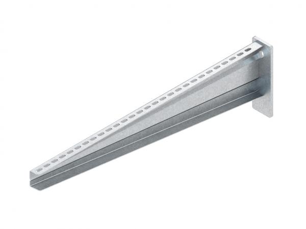 Niedax KTA 800 Hängestiel- und Wandausleger, standard, 195x830 mm, 3,5 kN, Stahl, feuer