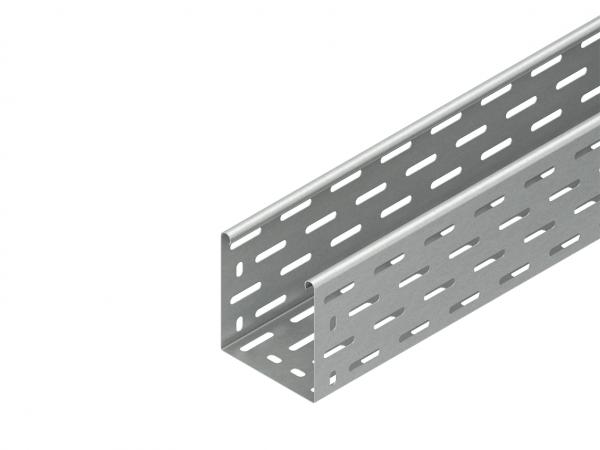 Niedax RL 110.200 Kabelrinne, 110x200x3000 mm, t=1,0 mm, gelocht, Stahl, bandverzinkt D (Menge: 3 m je Bestelleinheit)