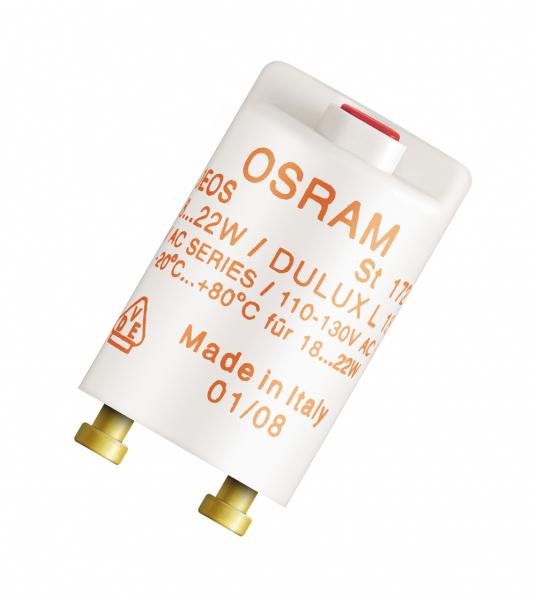 Osram ST 172 SAFETY DEOS Starters for series operation at 230 V AC ( ST 151, ST 172) 1 (Menge: 25 Stück je Bestelleinheit)