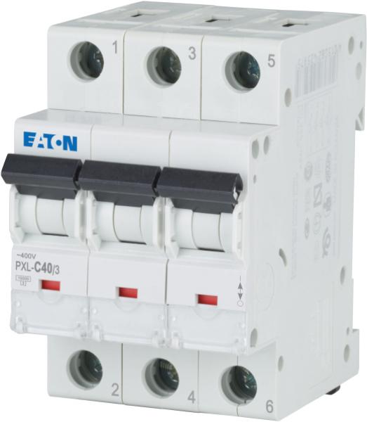 Eaton Electric PXL-C40/3 Leitungsschutzschalter, 40 A, 3p, Charakteristik: C