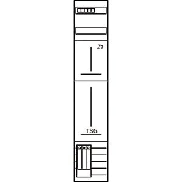 Eaton Electric ZSD-M19A1071 Zählerfeld, 1-feldrig, vorbereitet, Version M19A1071