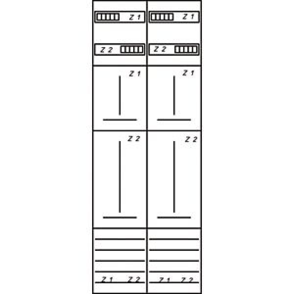 Eaton Electric ZSD-Z29A1074 Zählerfeld, 2-feldrig, vorbereitet, Version Z29A1074