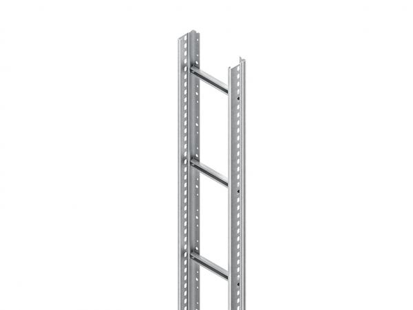 ARDEBO.de - STL 60.203/3 Steigetrasse, 60x200x3000 mm, Sprossenabstand 300 mm, 1 kN, t=1,5 m