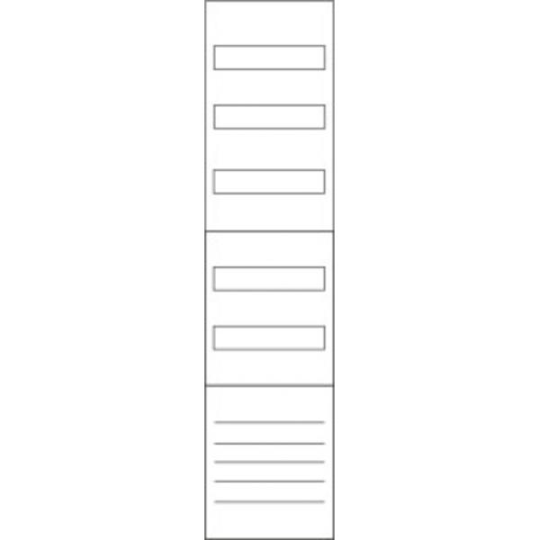 Eaton Electric ZSD-V17/SA5 Einspeise-Verteilerfeld, SS, 5p, H=1050mm