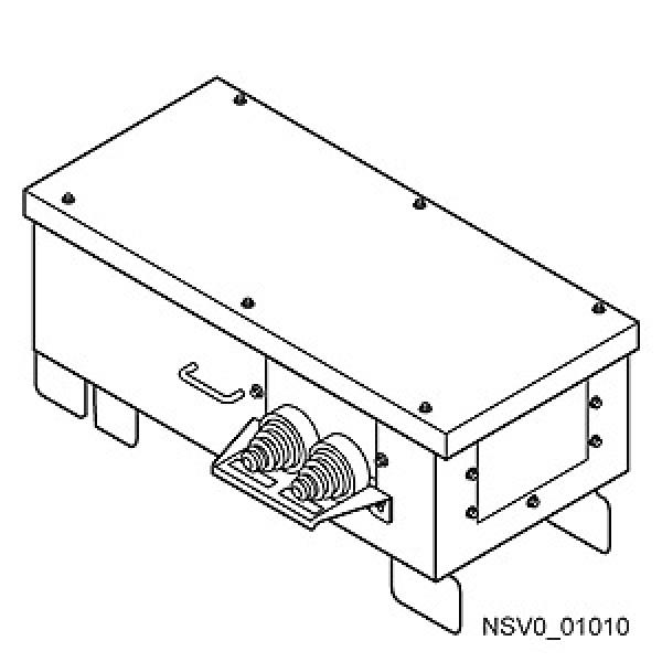 Siemens BVP:610421 BD2-AK04/SNH1 ABGANGSKASTEN 250A /NH-SI-UNTER TEIL GROESSE 1