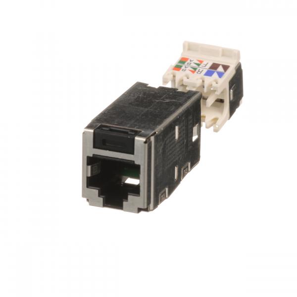 Panduit CJS688TGY RJ45-Buchse, geschirmt, Cat. 6, 8-fach, 8-adrig (Menge: 50 Stück je Bestelleinheit)