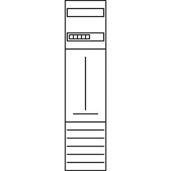 Eaton Electric ZSD-Z17A1239 Zählerfeld, 1-feldrig, vorbereitet, Version Z17A1239