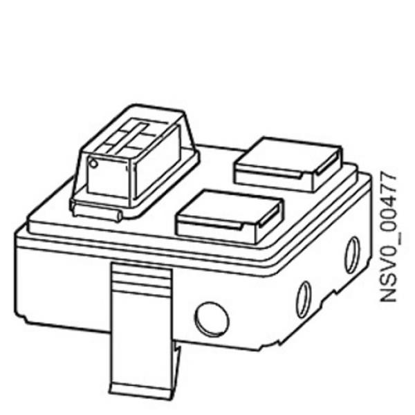 Siemens BVP:660870 BD2-AK1/2SD163FIA161 ABGANGSKASTEN 16A / 1 X 1 POLIG MCB(B)+ 2-POLIG 