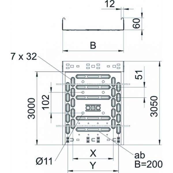 Obo Bettermann RKSM 610 FT Kabelrinne RKSM Magic, mit Schnellverbindung 60x100x3050, St, FT (Menge: 3 m je Bestelleinheit)