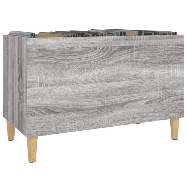 Plattenschrank Grau Sonoma 74,5x38x48 cm Holzwerkstoff