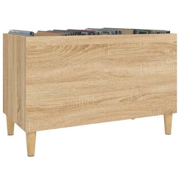 Plattenschrank Sonoma-Eiche 74,5x38x48 cm Holzwerkstoff