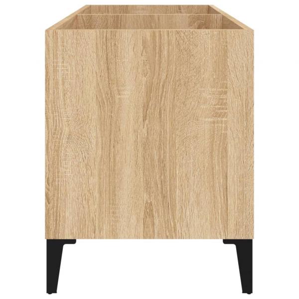 Plattenschrank Sonoma-Eiche 74,5x38x48 cm Holzwerkstoff