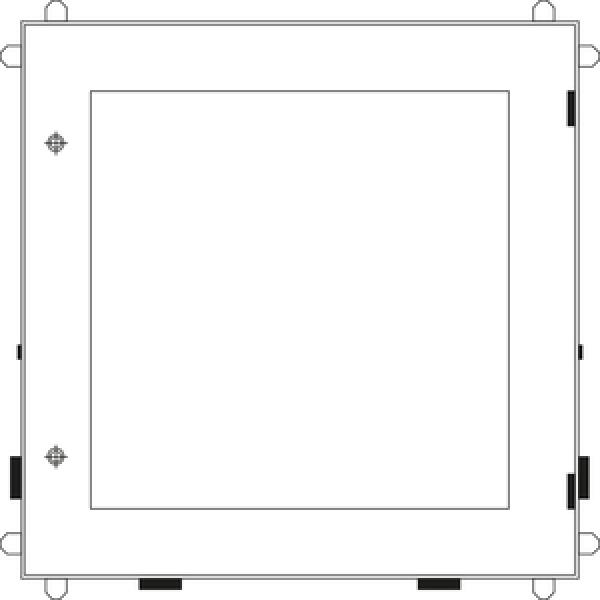 Striebel & John KS4182 KS4182 Messschrank TwinLine, Aufputz