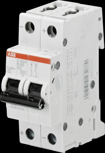 Abb S202M-B6UC S202M-B6UC Sicherungsautomat B-Char., 10 kA, 6 A, 2P