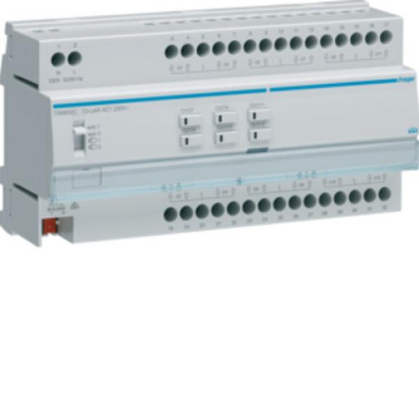 ARDEBO.de - TXM632C Rolll.-/Jal.aktor 12fach KNX easy, 230V