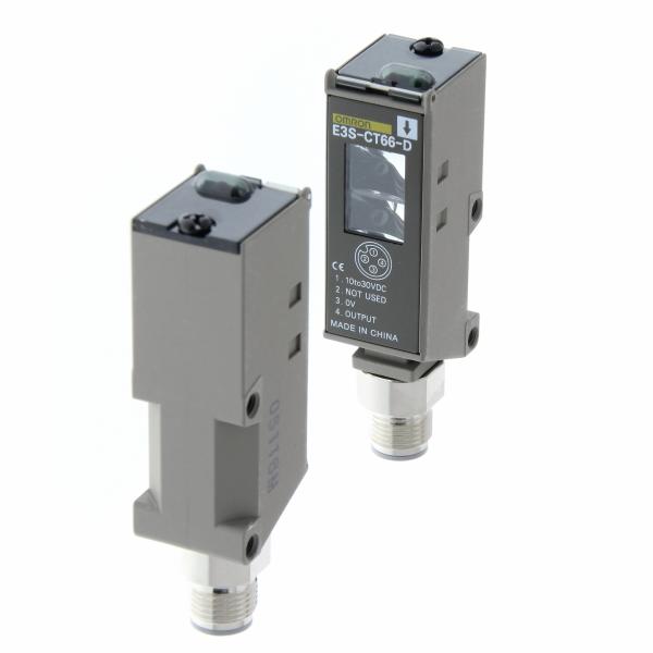 ARDEBO.de - E3S-CT66 Optischer Sensor, Einweglichtschranke, 30 m, DC, 3-adrig, NPN/PNP, vert