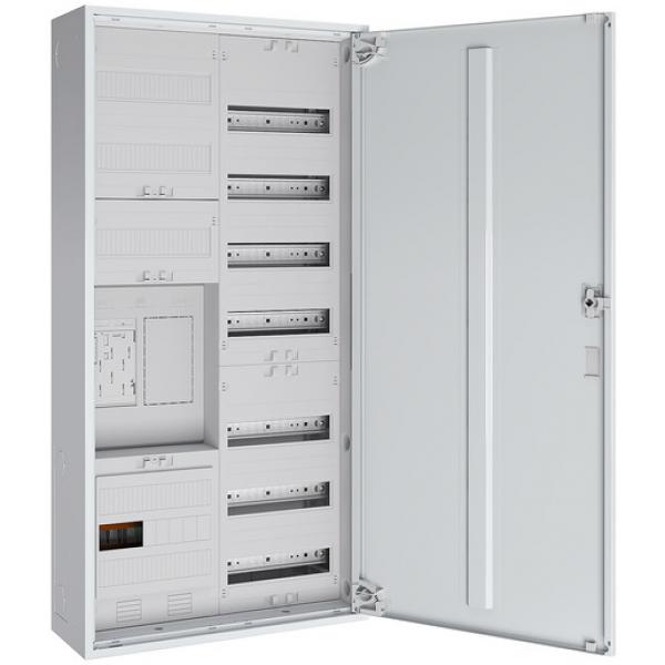 Abn S27EA111 Zählerschrank eHZ 1Z 1R 1V 1APZ, HLAK IP43 SK2, 5-polig, BxHxT: 550x110