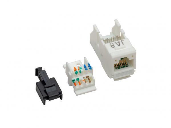 Abn BP115 RJ45-Adapter_ohne Patchkabel für 3Pkt,-Platz Cat, 6 Modul 90Grad, Buchse u