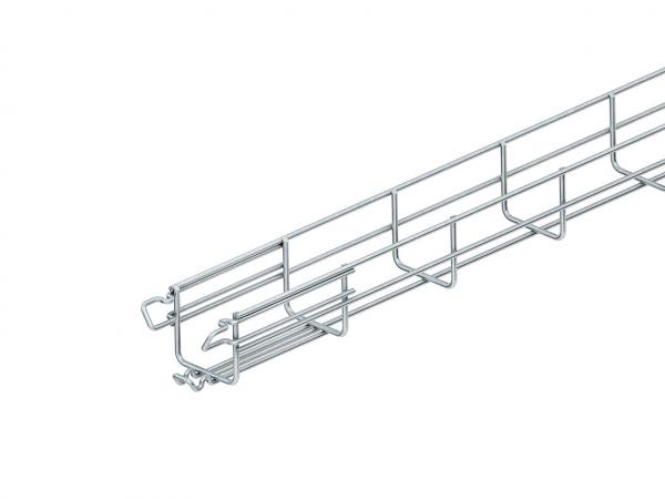 ARDEBO.de - MTC 54.050 F Gitterrinne,U-förmig, mit angeschweißtem Verbinder, 54x50x3000 mm,C