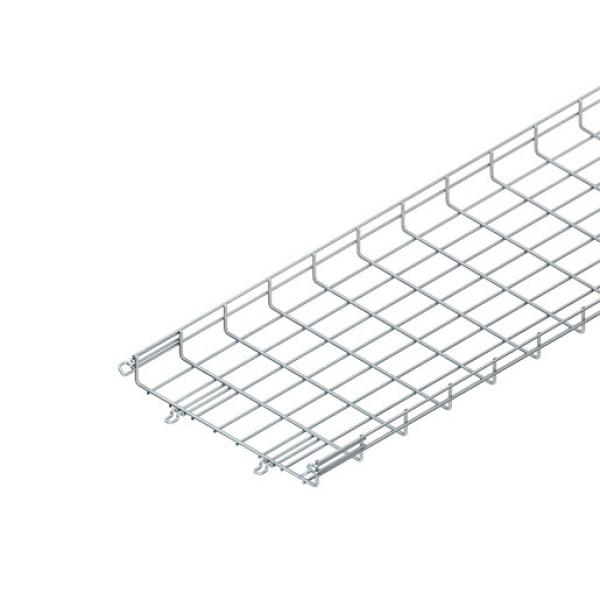 Niedax MTC 54.400 V Gitterrinne,U-förmig, m. angeschweißtem Verbinder, 54x400x3000 mm,C (Menge: 3 m je Bestelleinheit)