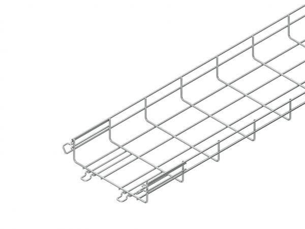 Niedax MTC 54.200 F Gitterrinne,U-förmig, m. angeschweißtem Verbinder, 54x200x3000 mm,C (Menge: 3 m je Bestelleinheit)