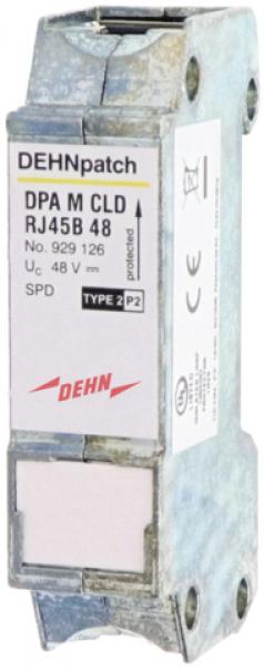 Dehn + Söhne DPA M CLD RJ45B 48 Überspannungsableiter DEHNpatch mit 2 RJ45-Buchsen