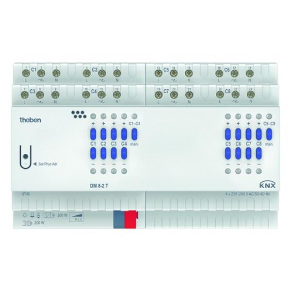 Theben DM 8-2 T KNX KNX Universal-Dimmaktor 8-fach