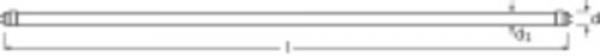 Osram SubstiTUBE T5 HF HO80 37 W/4000 K 1449 SubstiTUBE T5 HF 37 W/4000 K 1449 mm