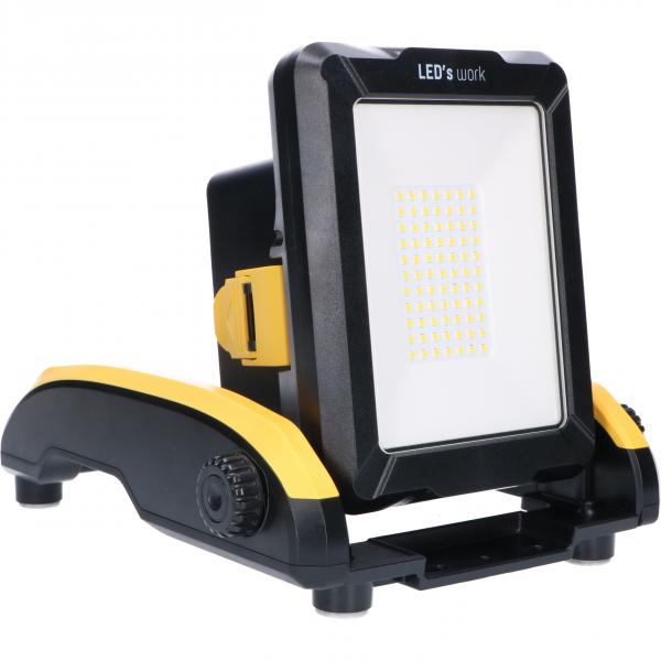 ARDEBO.de - NALL2900L5000KPROACCU.01 LED Arbeitsleuchte, 2900lm, 5000K, 20W, IP54, Baustelle