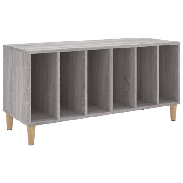 Plattenschrank Grau Sonoma-Eiche 100x38x48 cm Holzwerkstoff