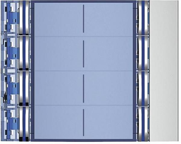 ARDEBO.de Bticino (352181) Frontblende für Ruftastenmodule mit 8 Ruftasten