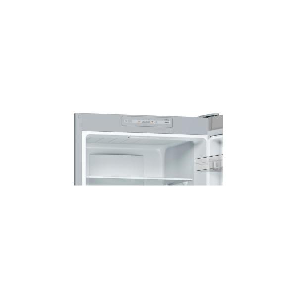 Bosch KGN33NLEB Stand Kühl-Gefrierkombination, 60cm breit, 282l, NoFrost, FreshSense, Edelstahl-Optik