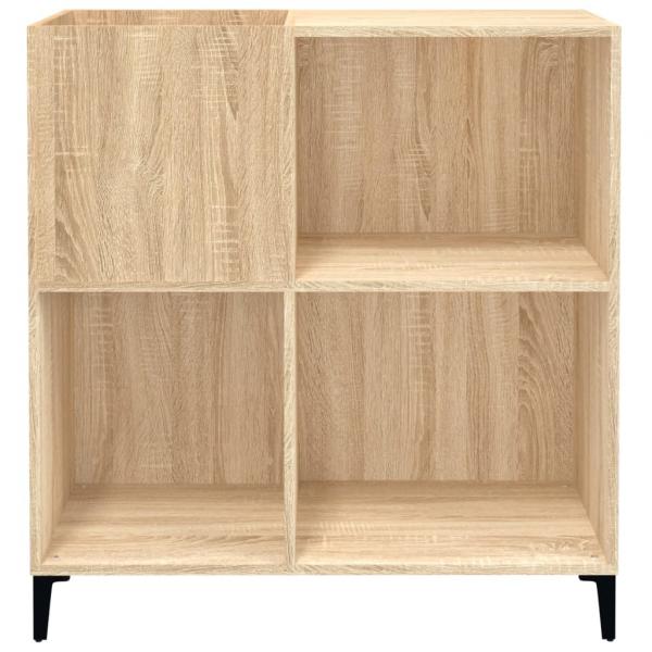 Plattenschrank Sonoma-Eiche 84,5x38x89 cm Holzwerkstoff