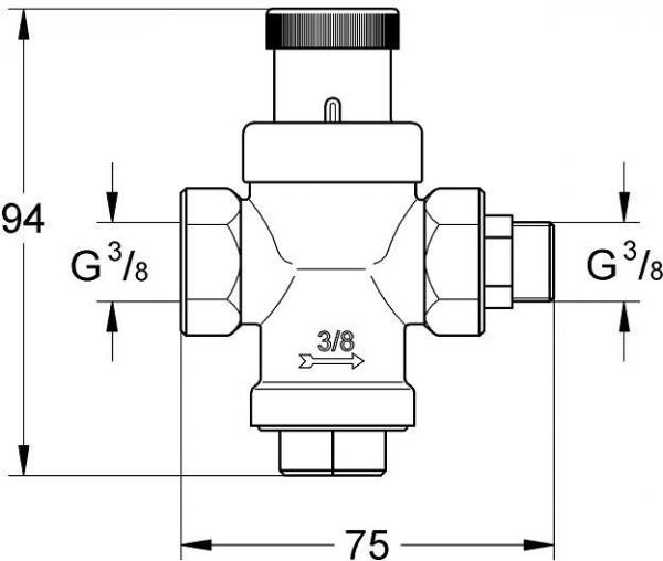 GROHE Blue Druckminderer, für Grohe Blue (40452000)