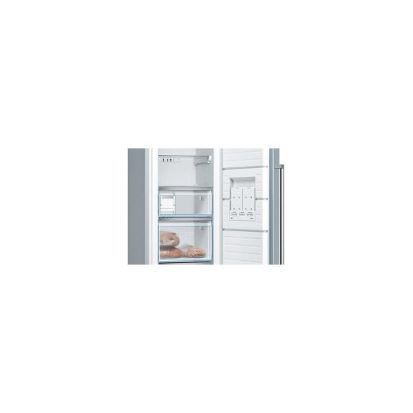 Bosch KAF95PIEP Europäischer Side by Side Kombination (KSF36PIDP + GSN36AIEP + KSZ39AL00), 120cm breit, 542l, EasyLift, FlexShelf, edelstahl